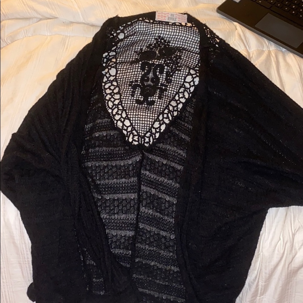 Black Cardigan